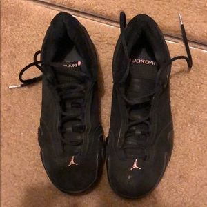 Retro Jordan's. Black and pink size 9.